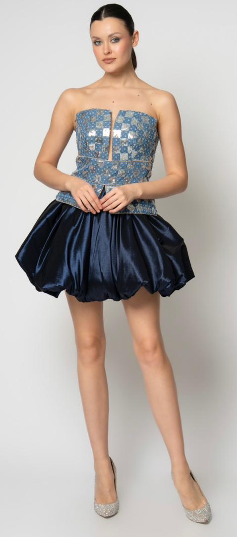 VESTIDO CORTO